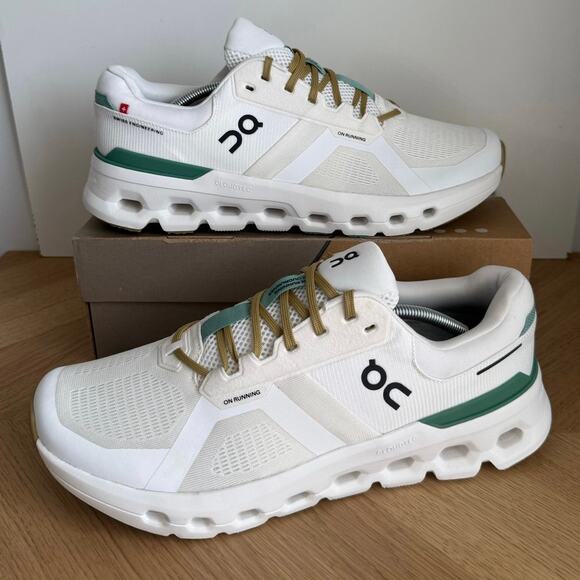 On Cloud Cloudrunner 2 ‘Undyed Green’ Men Running Sneakers - SZ 13 - Picture 1 of 10